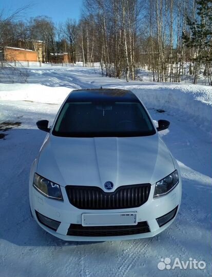 Накладки на зеркала Skoda Octavia A7