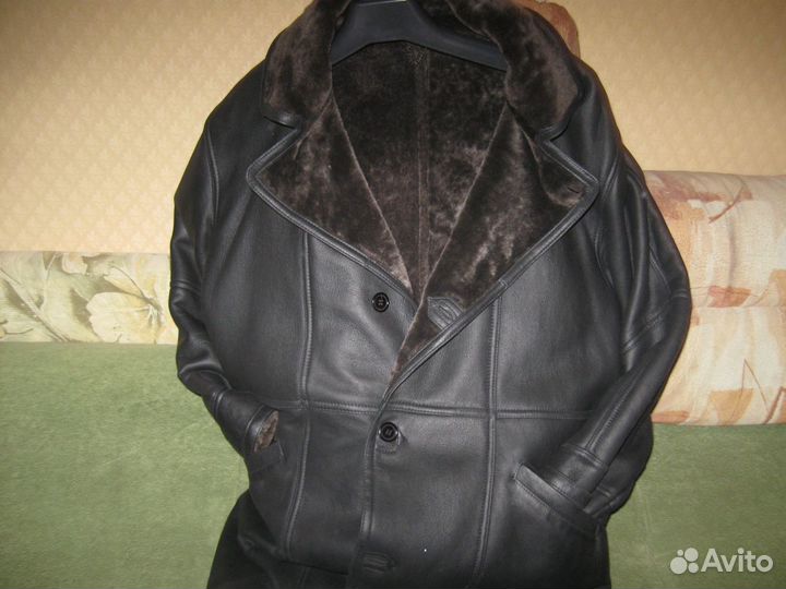 Кожаная дубленка натуральная