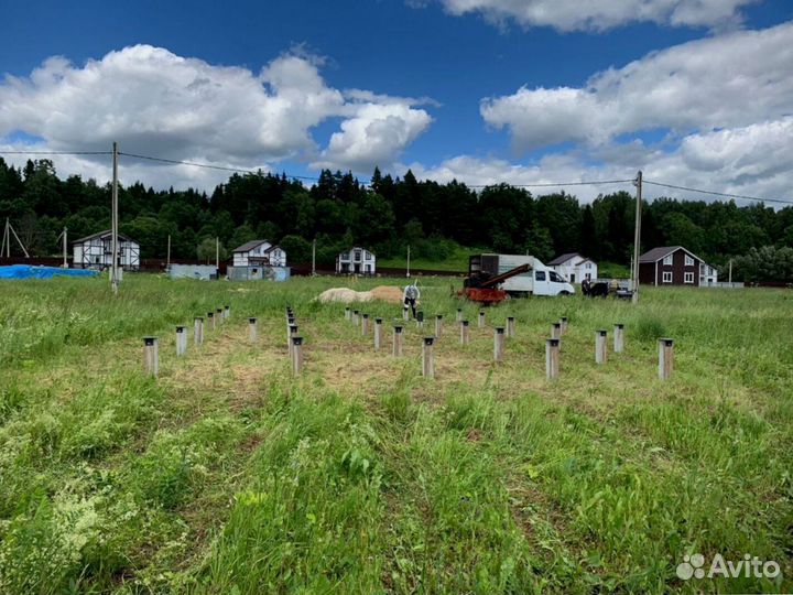 Винтовые сваи под ключ + монтаж