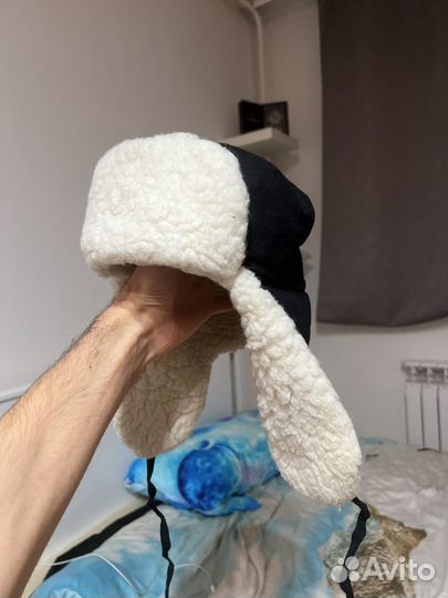 Шапка-ушанка мужская