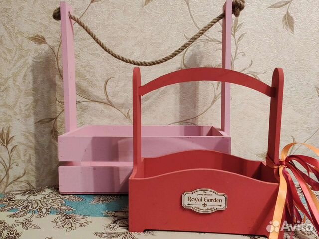 Ящик деревянный подарочный