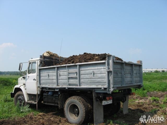 Навоз. коровий, конский. торфокомпост, торф