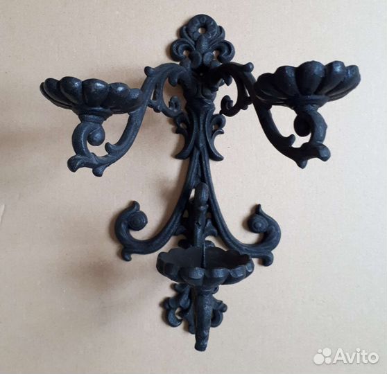 Подсвечник. Чугун. ссср. Куса