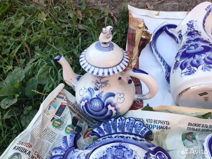 Гжель красавица 3