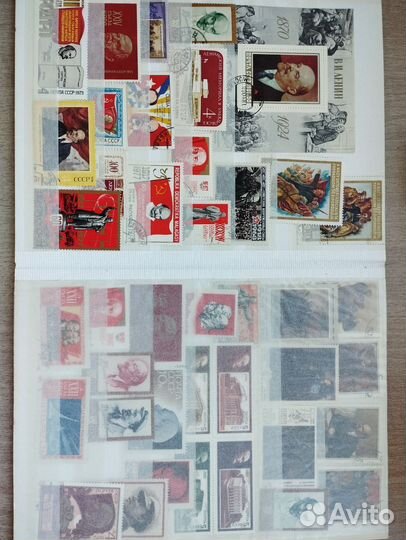 Альбом с марками В.И. Ленин