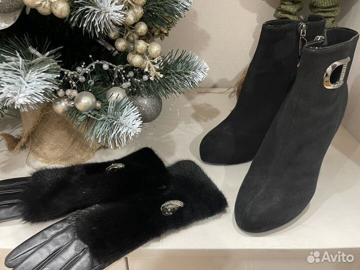 Перчатки/ботильоны