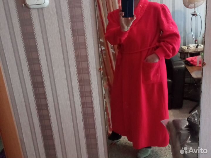 Женский халат, одежда пакетом