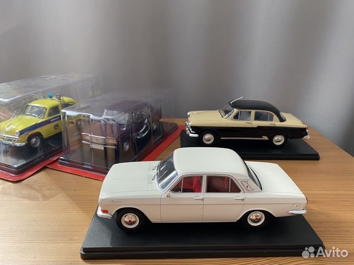 Легендарные советские автомобили, модели 1:24