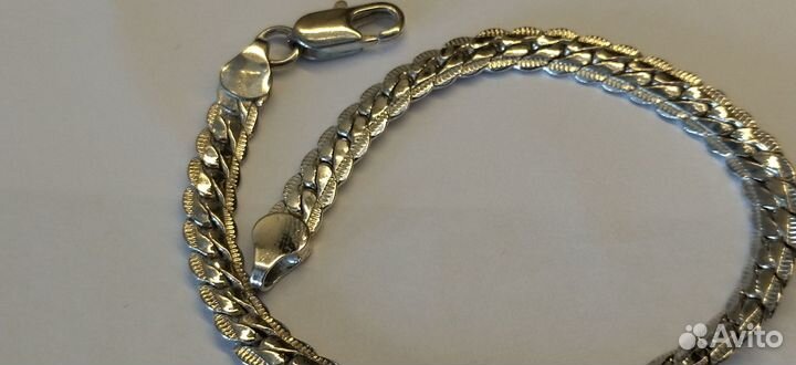 Браслет. серебро 925 проба 21 см 10.57 гра