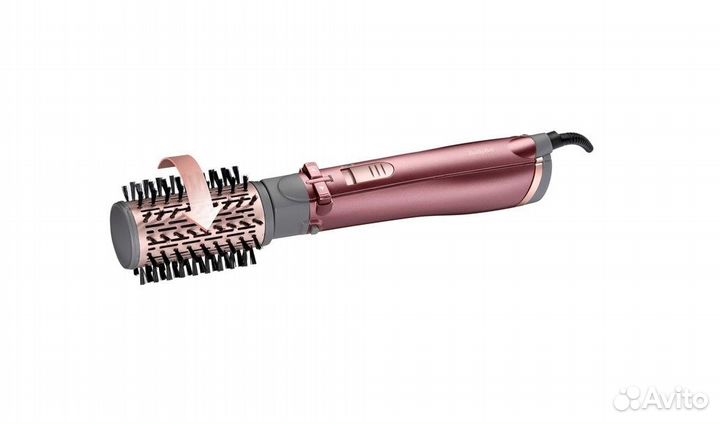 Фен-щетка BaByliss AS960E, розовый