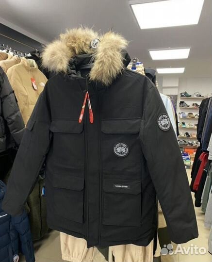 Парка canada goose зимняя