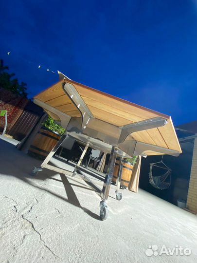 Мангал из нержавейки разборный