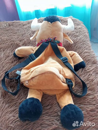 Игрушка-рюкзак Бык