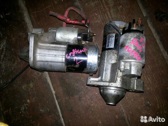 Стартер рено