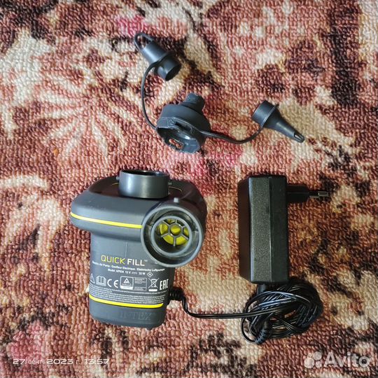 Электрический насос для матраса intex