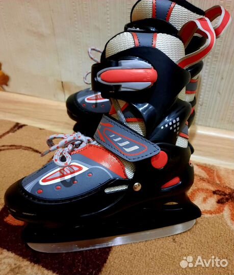 Коньки детские раздвижные action