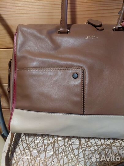 Сумка натуральная кожа Bally оригинал 20.000 отдам