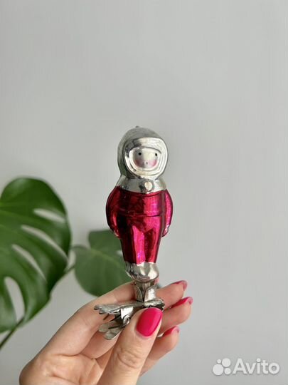 Космонавт карнавал ёлочные игрушки СССР
