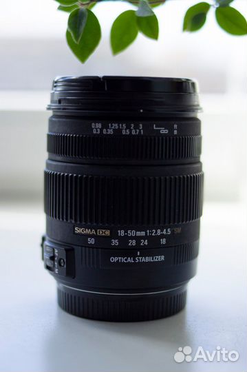 Sigma 18-50/2.8-4.5 DC OS HSM for Canon