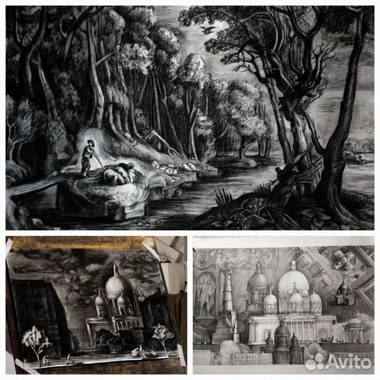 Репетитор по рисованию. Подготовка к арх. вузам