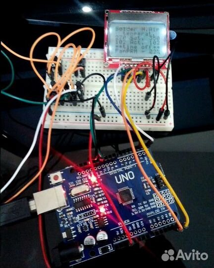 Дисплей 5110 SPI