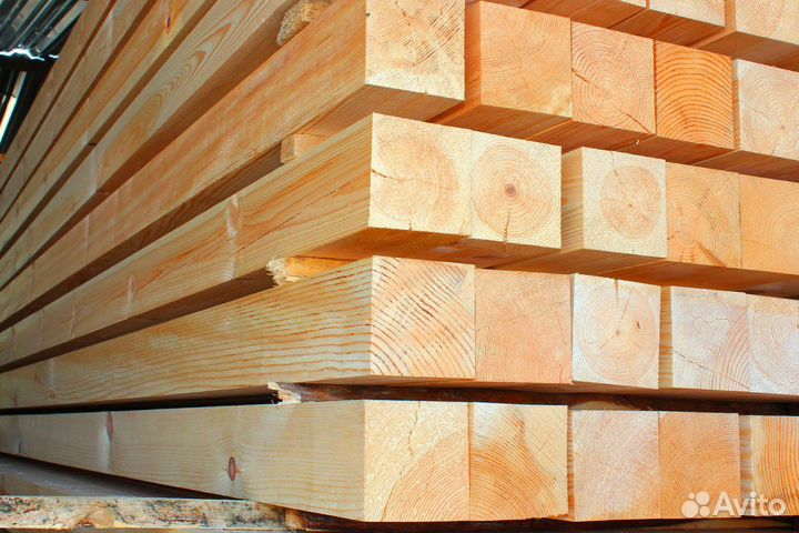 Натуральный брус 150х200х6000мм, гост