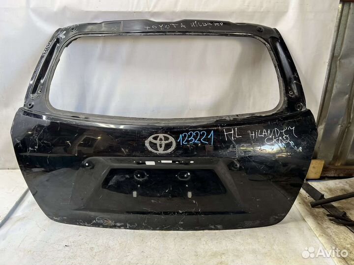 Крышка багажника Toyota highlander 2