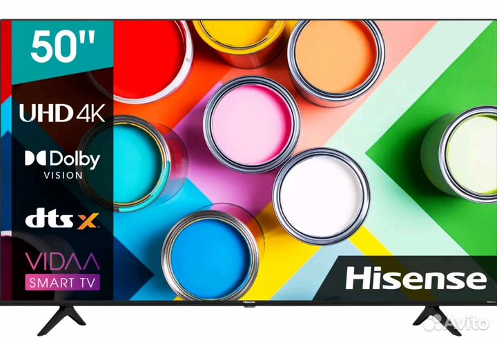 Hisense 50E7HQ, состояние нового в коробке