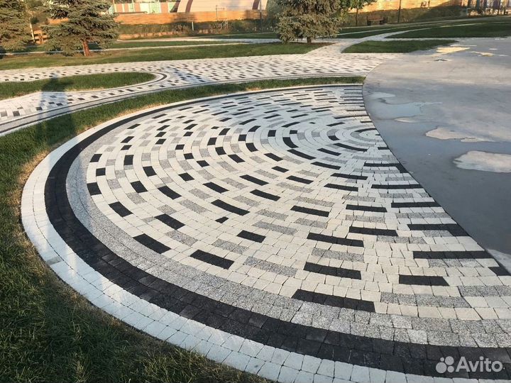 Тротуарная плитка, брусчатка