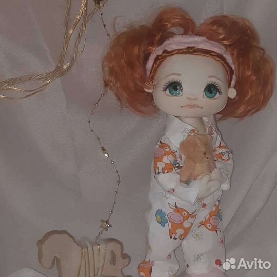 Интерьерная кукла ручной работы