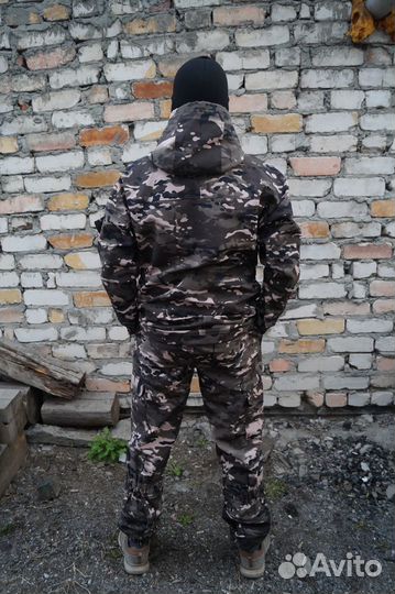 Костюм летний Горка 8 темный мультикам эконом