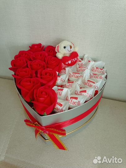 Букет из мыльных роз