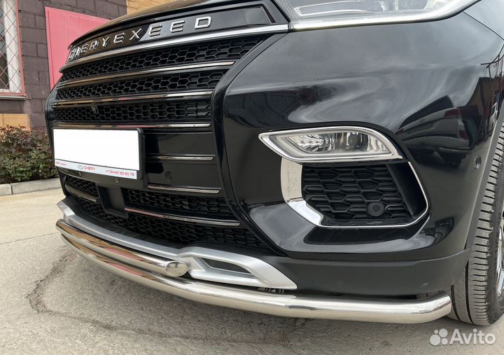 Защита бампера переднего Chery Exeed TXL 2020