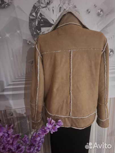 Дубленка женская 44-46р