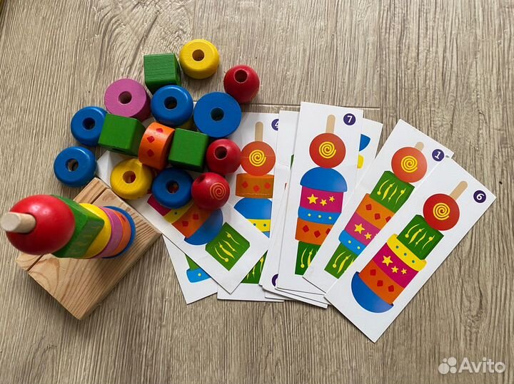 Развивающие игрушки для детей 2-4 лет