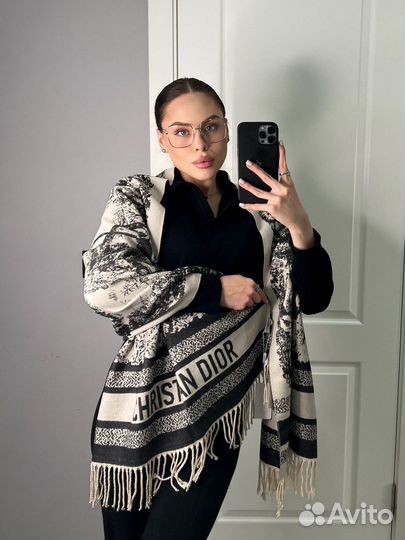 Шарф Christian Dior premium кашемировый