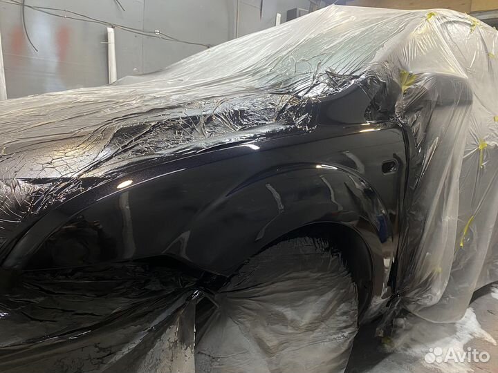 Покраска автомобили, бамперов, частичный окрас
