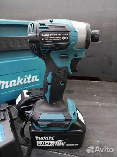 Винтоверт/шуруповерт makita 180nm бесщеточный импу