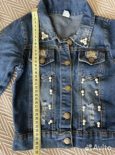 Джинсовка на девочку 110 рост