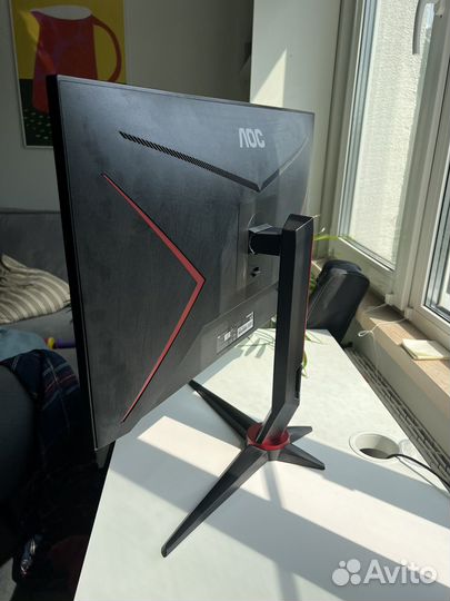 27 Монитор AOC Q27G2U/BK черный