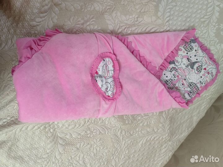 Конверт на выписку теплый осень зима