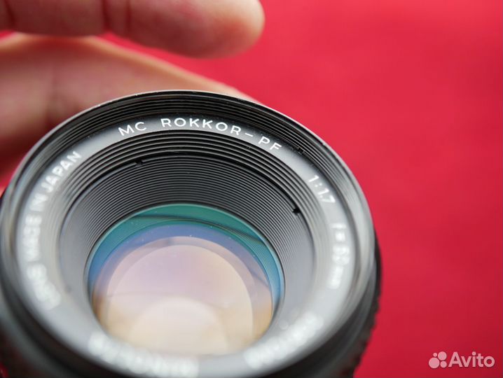 Minolta MC rokkor PF 50 1,7 отличный