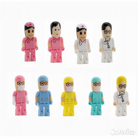 Флешки врачи зубы шприцы