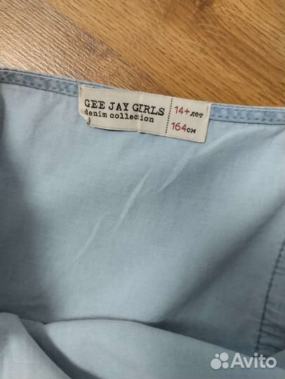 Джинсовый комбинезон для девочки