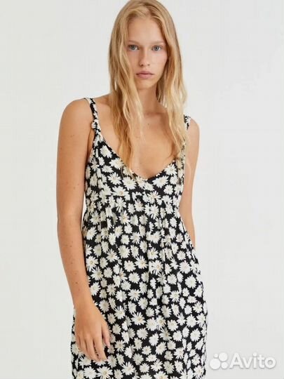 Платье сарафан pull and bear