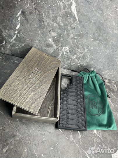 Чехол s23 ultra,кожа Питона