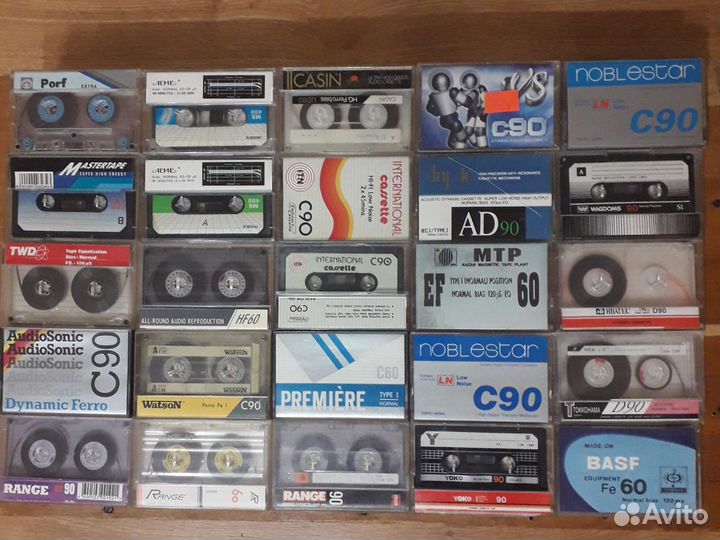 Аудиокассеты неизвестных производителей