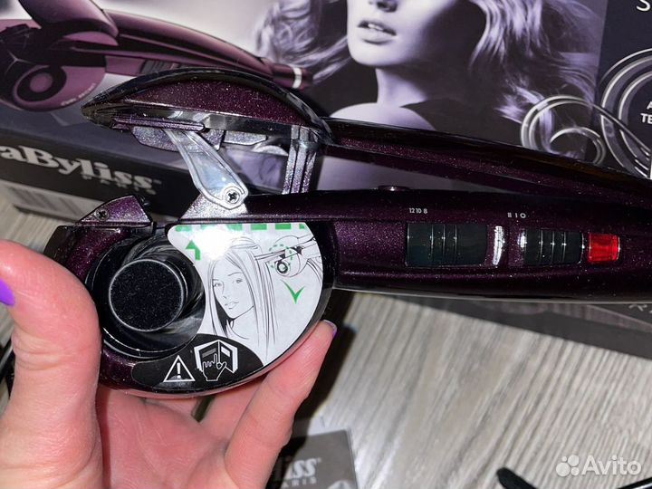 Щипцы для завивки волос babyliss