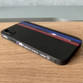 Чехол на iPhone XR BMW черный