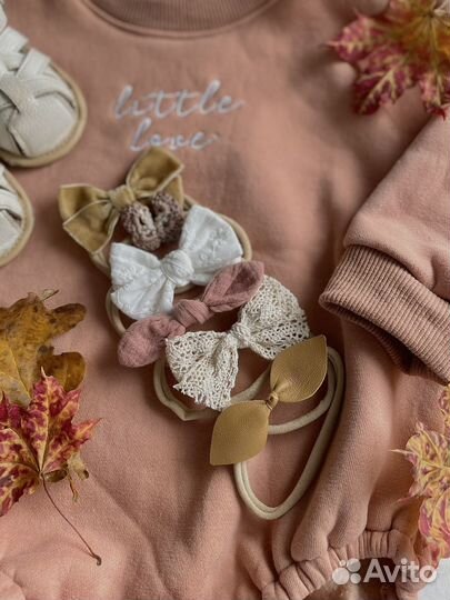 Повязки на голову для новорожденных девочек